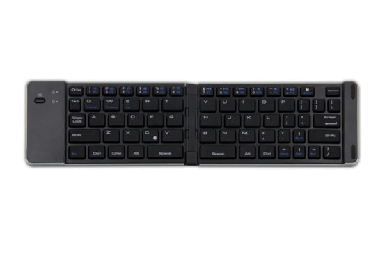 Metal Folding Bluetooth Keyboard, Aluminum Alloy Design