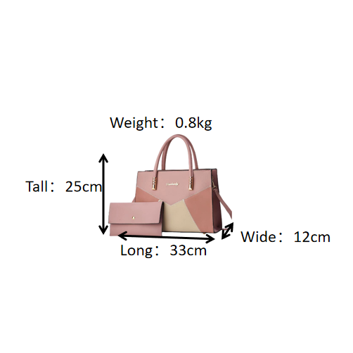 2-in-1 Exquisite Trendy Women's Shoulder Bag - New 2-in-1 Handbags For Women Stylish Leather Exquisite Trendy Women's Shoulder Fashion Lady's Handbag