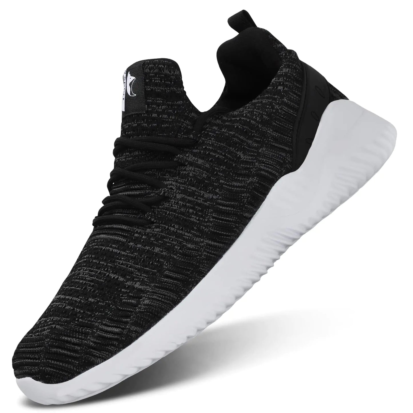 Flysocks Mens Walking Shoes Casual Sneaker A-Black Mix 11