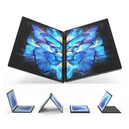 Touch Screen Laptop 2256*1504 Pixels IPS Win 10 Win 11 Slim Portable 13.5+13.5 Inch Dual Screen Laptop Computer For Business
