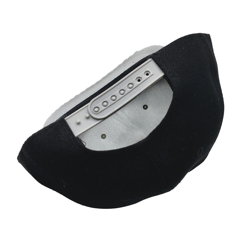 Fashion Creative Crown PU Leather Baseball Cap