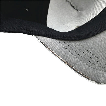 Fashion Creative Crown PU Leather Baseball Cap