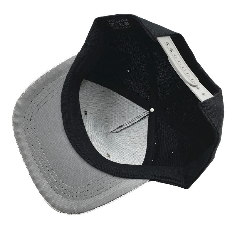 Fashion Creative Crown PU Leather Baseball Cap