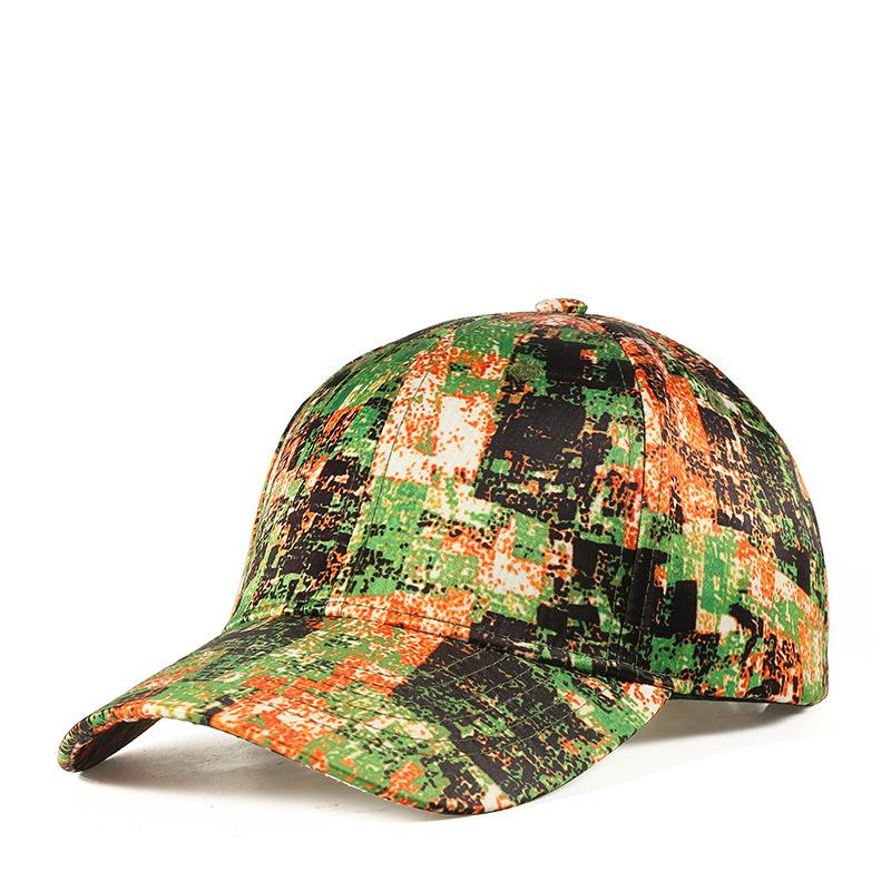 Mosaic baseball cap 3 color hat