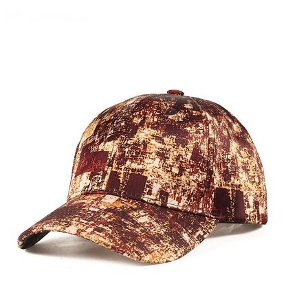 Mosaic baseball cap 3 color hat