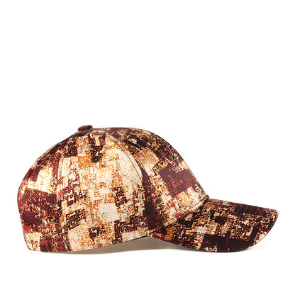 Mosaic baseball cap 3 color hat