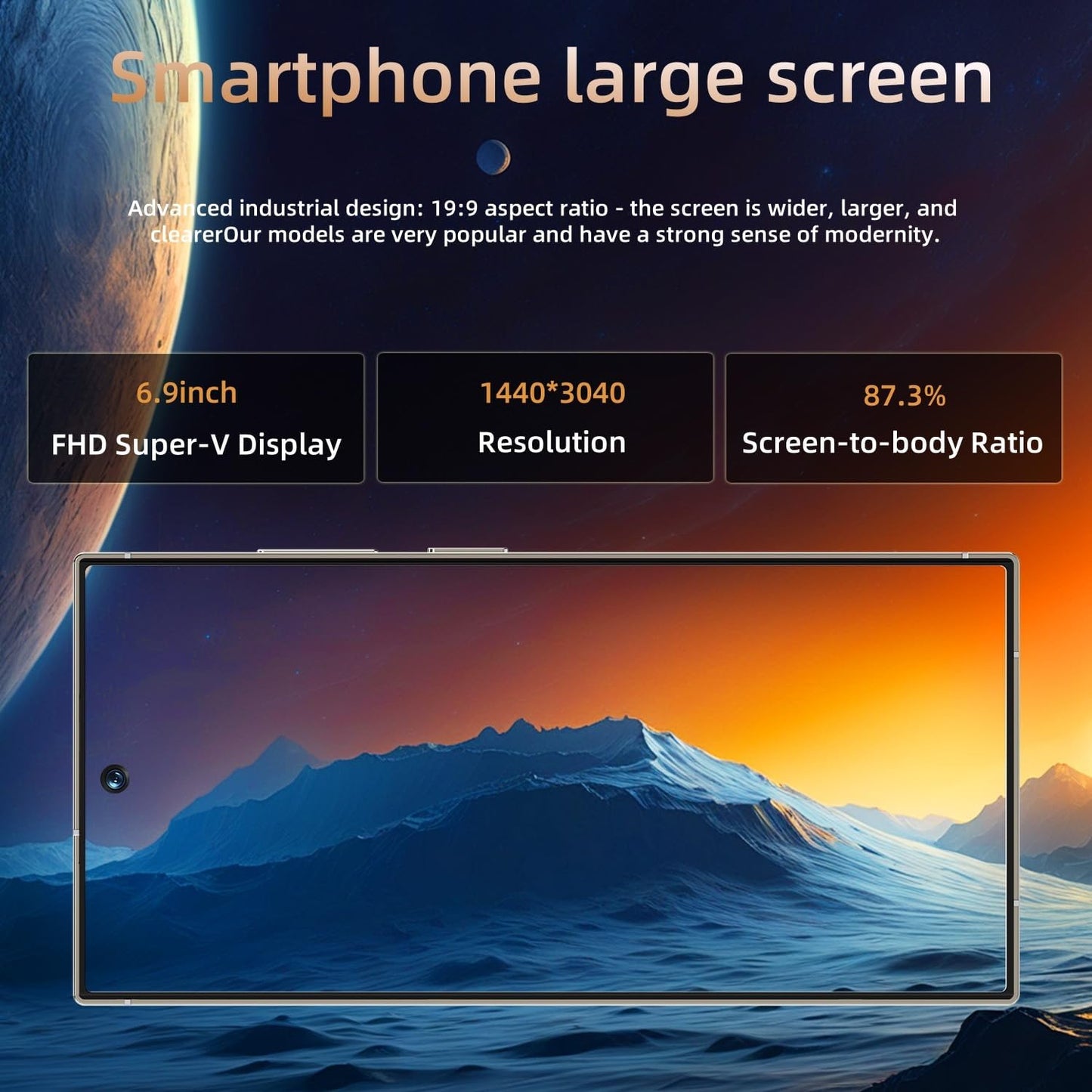 S25 Ultra Cell Phone 5G Unlocked Phone,Smartphone With Tool Pen, Android 15.0 Cell Phone