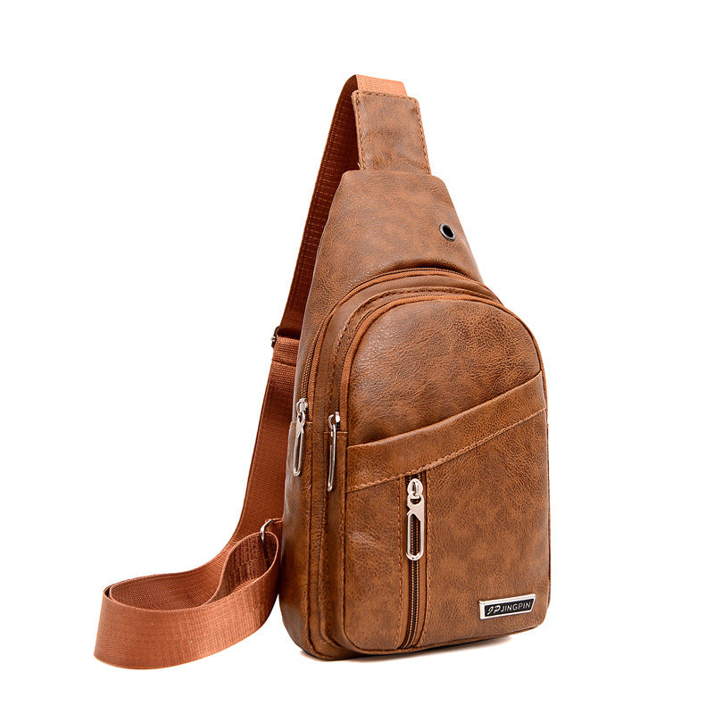 Fashionable PU Crossbody Shoulder Bag For Sports