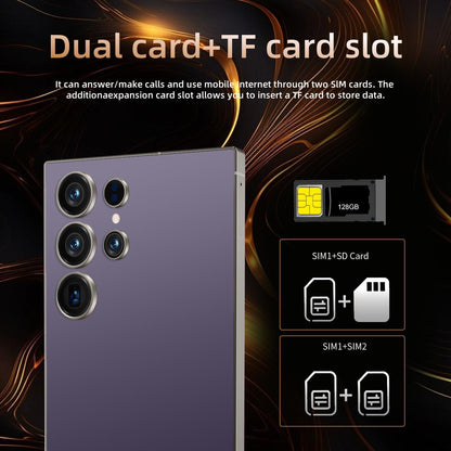 S25 Ultra Cell Phone 5G Unlocked Phone,Smartphone With Tool Pen, Android 15.0 Cell Phone