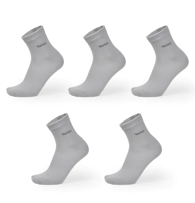 Bamboo Fiber Men's Socks - High-Quality Casual Wear