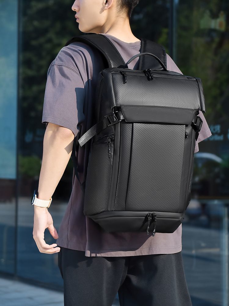 Mens Outdoor Commuter Business Backpack For Casual Laptop Use