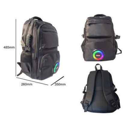 Multifunctional Bluetooth Speaker Backpack Portable And Rechargeable For Outdoor Use