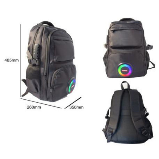 Multifunctional Bluetooth Speaker Backpack Portable And Rechargeable For Outdoor Use
