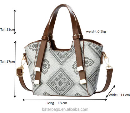New Model Monogram Boston Pillow Bag - Women Sacs Main Pour Femmes Crossbody Bag Jacquard Embroidery Handbags For Women Luxury