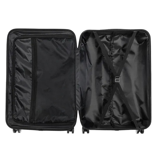 3-in-1 Portable ABS Trolley Case 20inch  24inch  28inch Orange