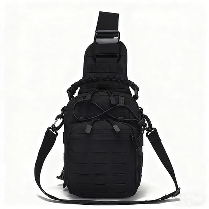 Camouflage Tactical Laser Chest Pack Portable Outdoor Cycling Bag