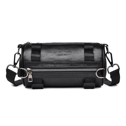 Large-capacity Waterproof Fashionable Crossbody Casual PU Men's Small Bag