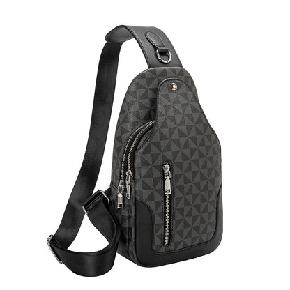 Men's Crossbody Large-capacity Retro Portable Chest Bag