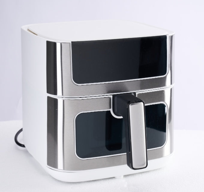 6.34 Litre Oil-free Air Fryer, With Window Design, 8 Food Cooking Modes, And Equipped With A 90-minute Timer