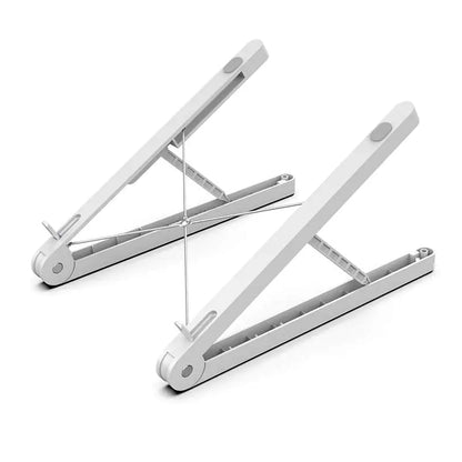 Laptop Stand with Adjustable Height and Cooling Feature