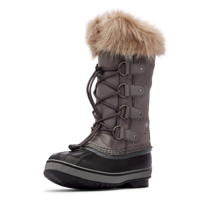 Sorel Youth Unisex Youth Joan of Arctic Waterproof Boots - Quarry - Size 4