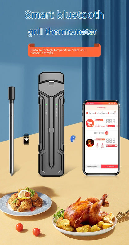 Wireless Kitchen Oven Thermometer connect with Phone app