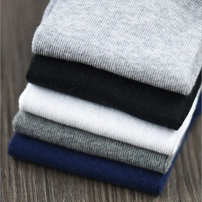 Men's Cotton Casual Low Cut Socks for All Seasons