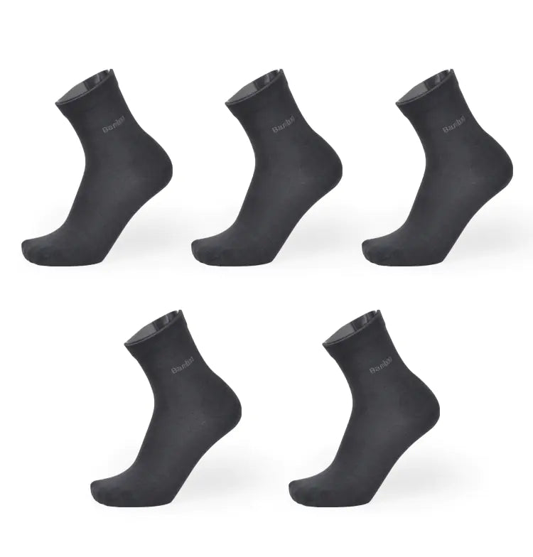 Bamboo Fiber Men's Socks - High-Quality Casual Wear