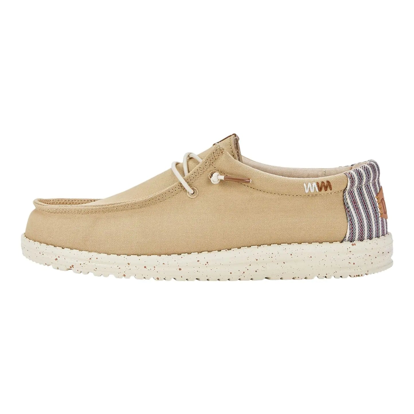 Hey Dude Mens Wally Workwear Tan/Multi Size 10 | Mens Shoes | Men Slip-on Loafers | Comfortable & Light-Weight