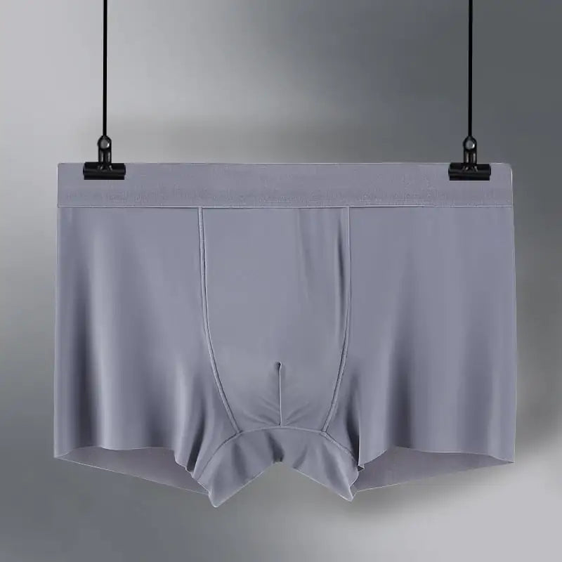 Traceless Ice Silk Men's Underwear for Fashionistas