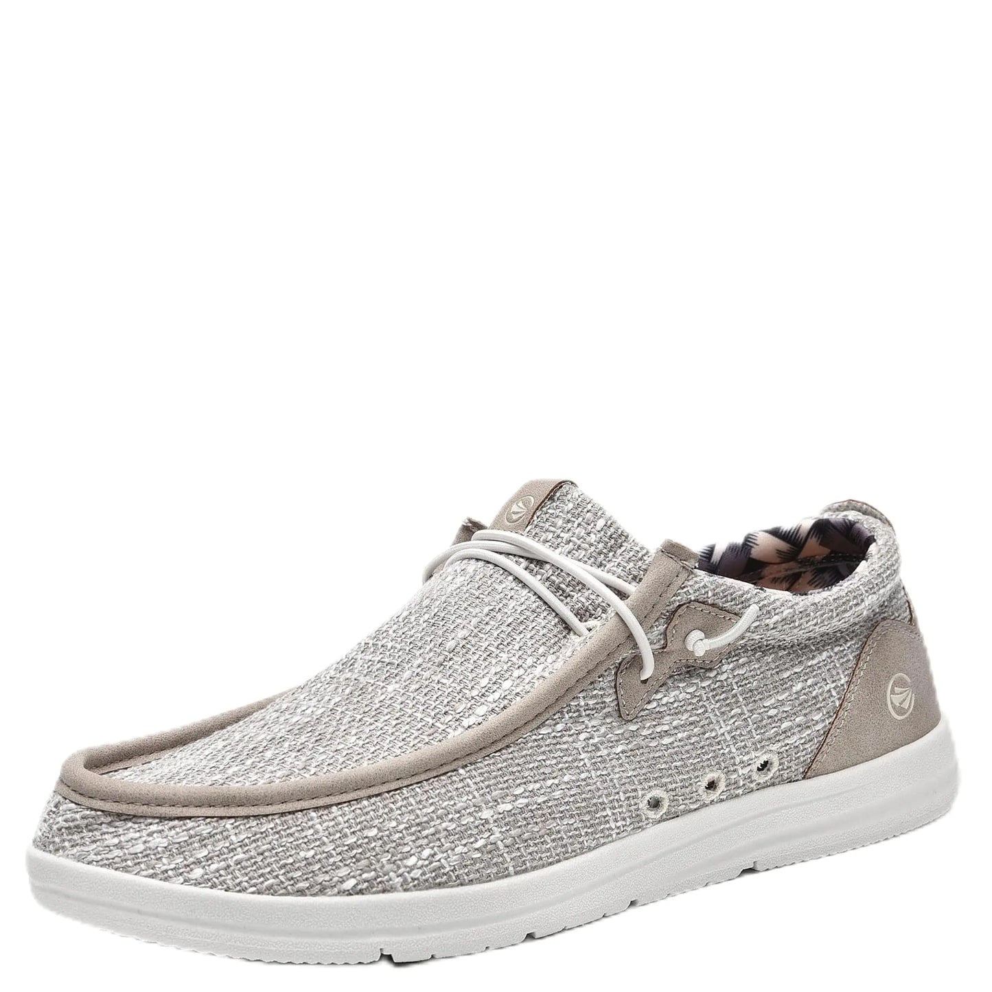 Mens Loafers Walking Shoes with Arch Support Insole Casual Fashion Shoes Light-Weight Vintage Footwear Grey