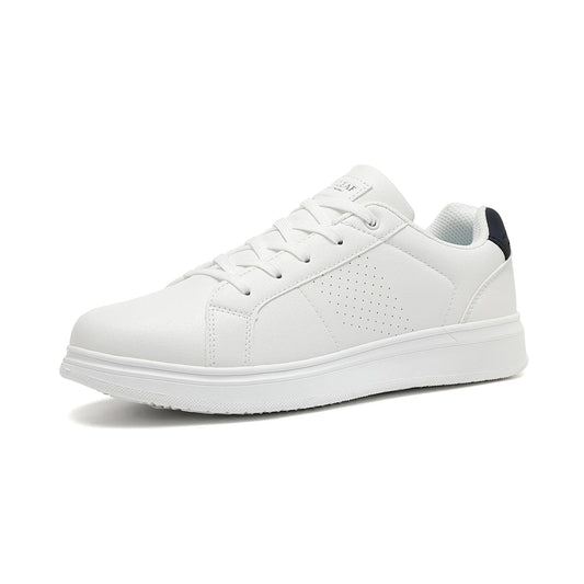 ANALEAF Mens Casual Shoes Dress Sneakers Classic Lightweight Fashion Shoes White