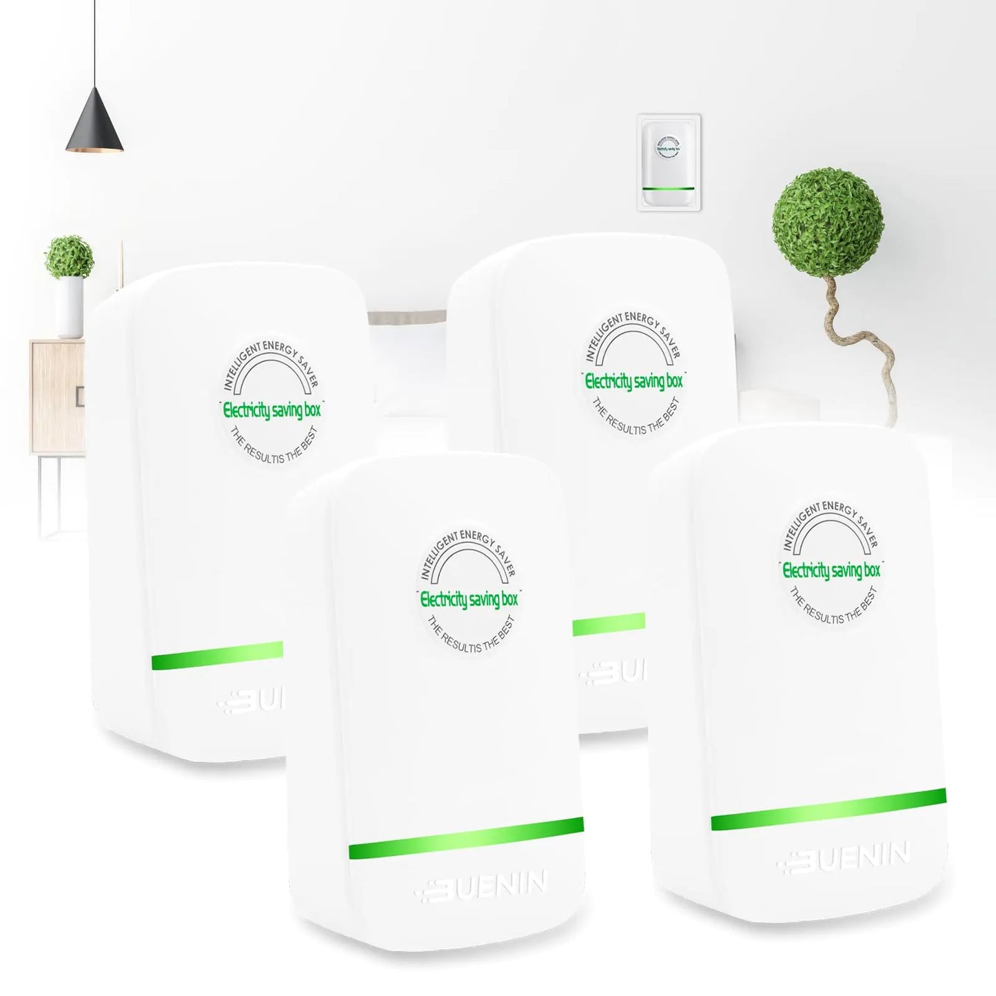 Electricity Saving BoxElectricity Saving Device Save ElectricityEsaver Watt Energy Saving DeviceUs Plug 90v-250v 30kw 4Pack