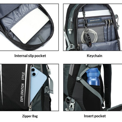Waterproof Lightweight Large-capacity Backpack For Camping