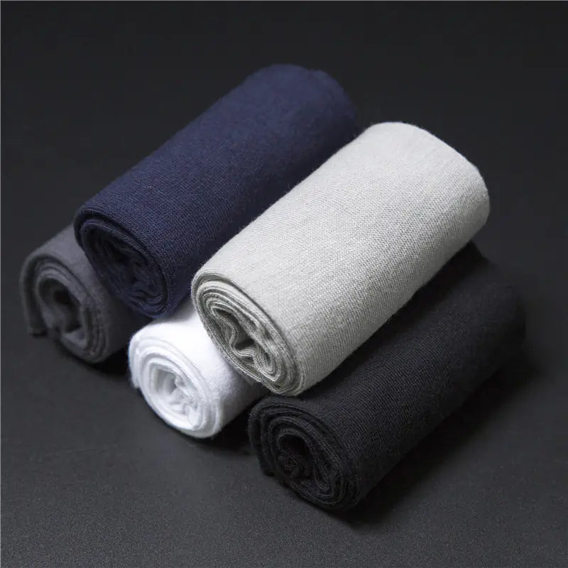 Bamboo Fiber Men's Socks - High-Quality Casual Wear