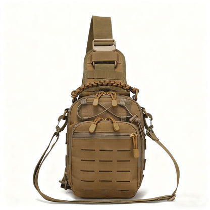 Camouflage Tactical Laser Chest Pack Portable Outdoor Cycling Bag