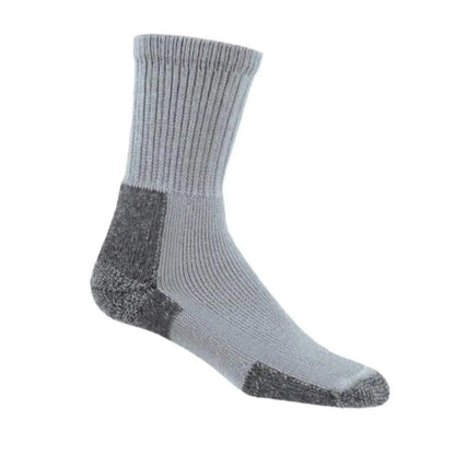 Thorlo KX Mens Thick Cushion Hiking Crew Socks (Medium) - Gray