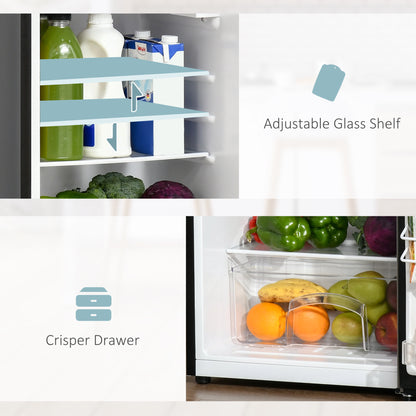 Mini Fridge with Freezer