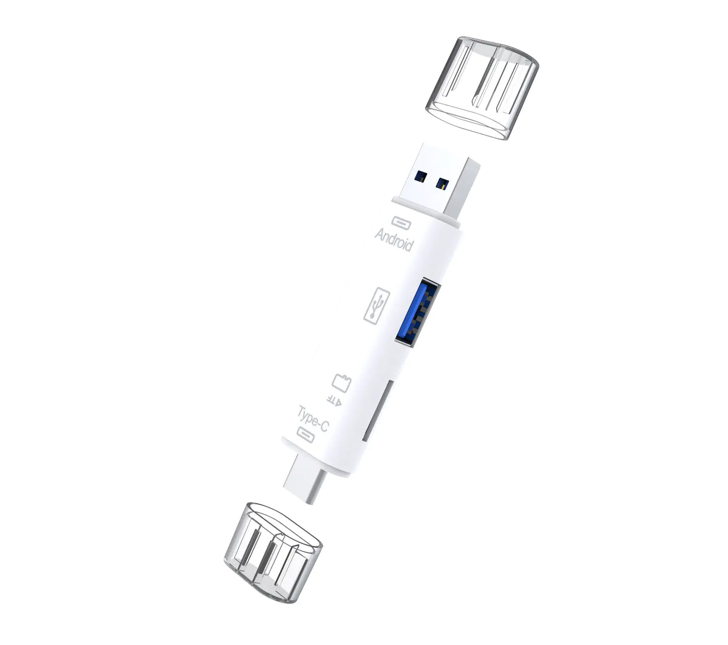 OTG Multi-Function Type-C Card Reader for Android