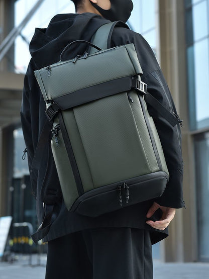 Mens Outdoor Commuter Business Backpack For Casual Laptop Use