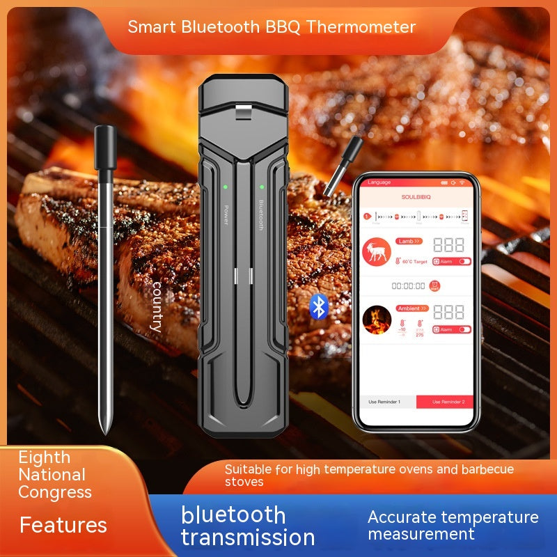 Wireless Kitchen Oven Thermometer connect with Phone app