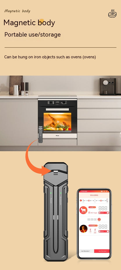 Wireless Kitchen Oven Thermometer connect with Phone app