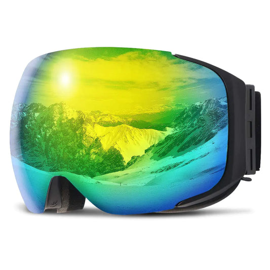 COPOZZ Ski Goggles G2 Magnetic Snowboard Goggles Polarized OTG UV400 Skiing Goggles for Options