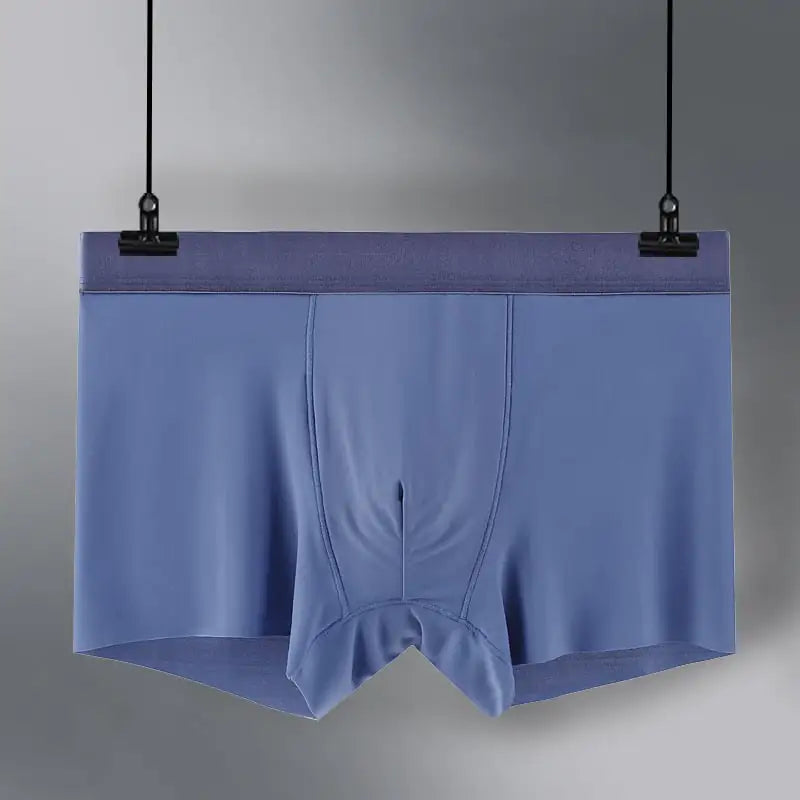 Traceless Ice Silk Men's Underwear for Fashionistas