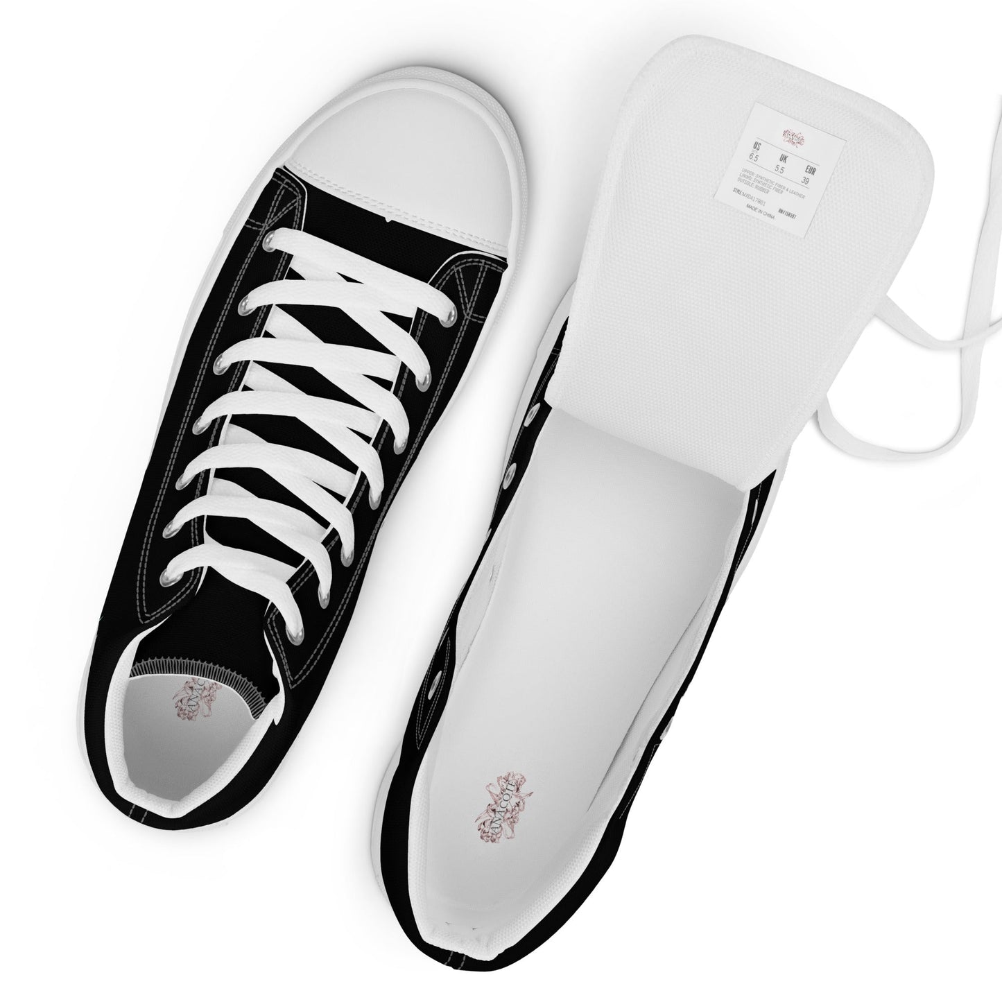 Anacotte Men’s high top canvas shoes