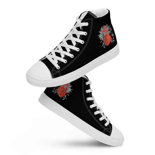 Anacotte Men’s high top canvas shoes