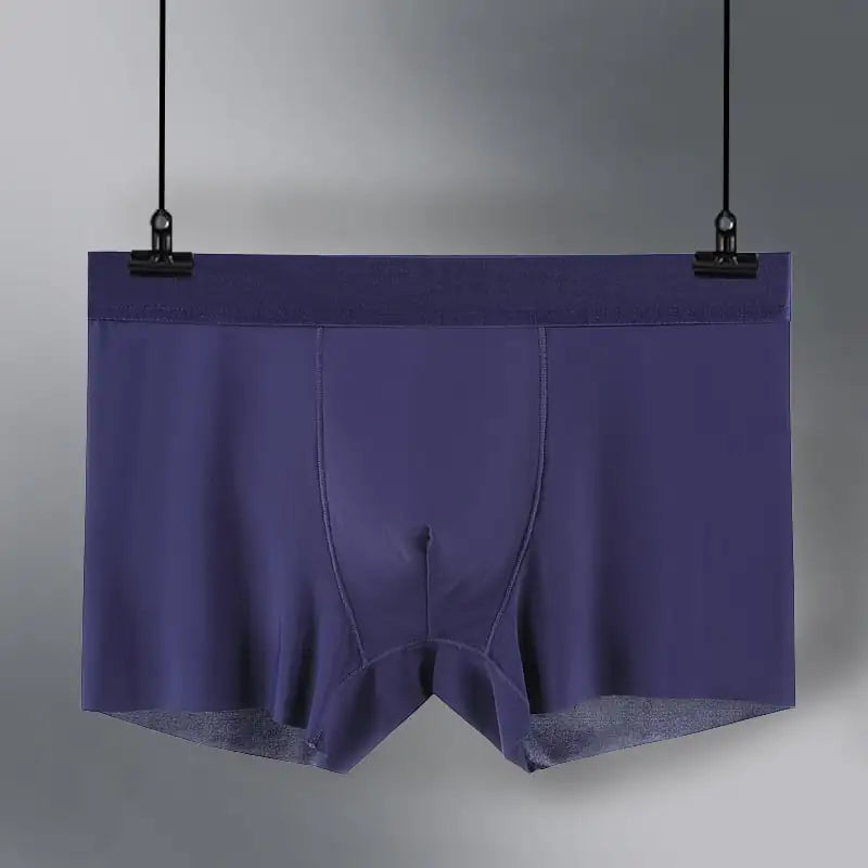 Traceless Ice Silk Men's Underwear for Fashionistas