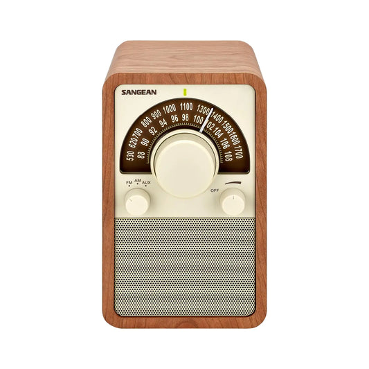 AM/FM Table Top Wooden Radio (Walnut)