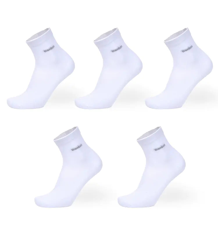 Bamboo Fiber Men's Socks - High-Quality Casual Wear