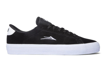 Lakai Newport Mens Skate Shoes Black Suede 5